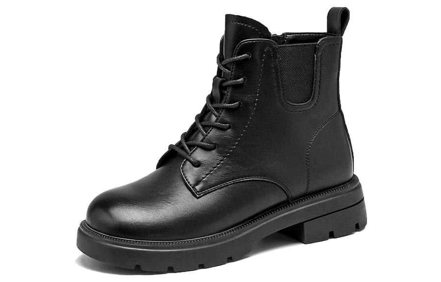 (Women) Exull Q Short Martin Boots 'Black' 'Retro British Comfort' 1218643060
