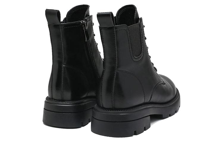 Lookbook (W) Exull Q Sepatu Martin Pendek 'Hitam' 'Kenyamanan Retro British' 1218643060