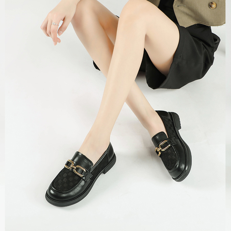 Lookbook EXULL 依思Q 網布 圓頭一腳蹬 休閒單鞋 女款 黑色