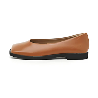(W) Exull Q Soft CMFT Loafers 'Brown'