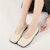 (W) Exull Q Kasut Rata Hujung Empat Segi 'Beige Comfort' 8217000671