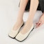 Shop (W) Exull Q Kasut Rata Hujung Empat Segi 'Beige Comfort' 8217000671