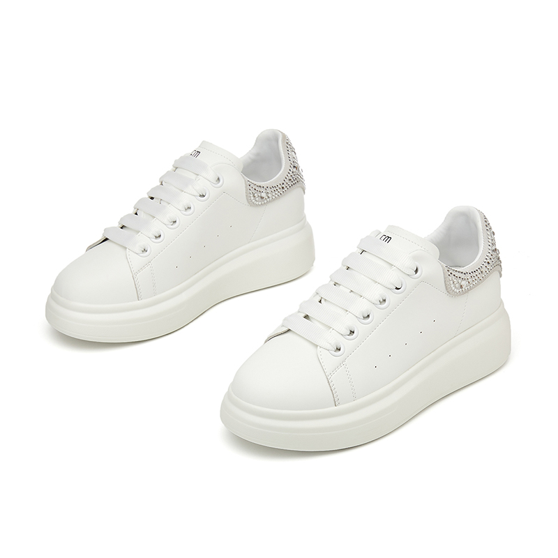 (W) Exull Q Synthetic Leather 'Breathable Casual Trendy Low-Top Sneaker' 圖 11