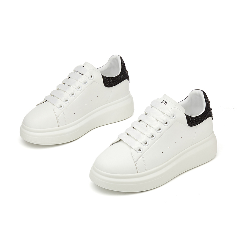 (W) Exull Q Synthetic Leather 'Breathable Casual Trendy Low-Top Sneaker' 圖 2