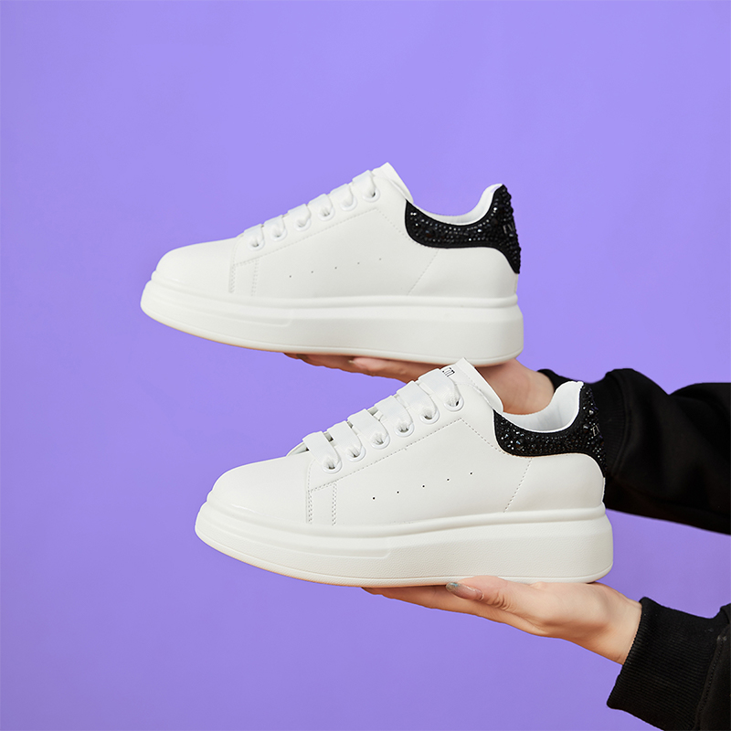 (W) Exull Q Synthetic Leather 'Breathable Casual Trendy Low-Top Sneaker' 圖 3