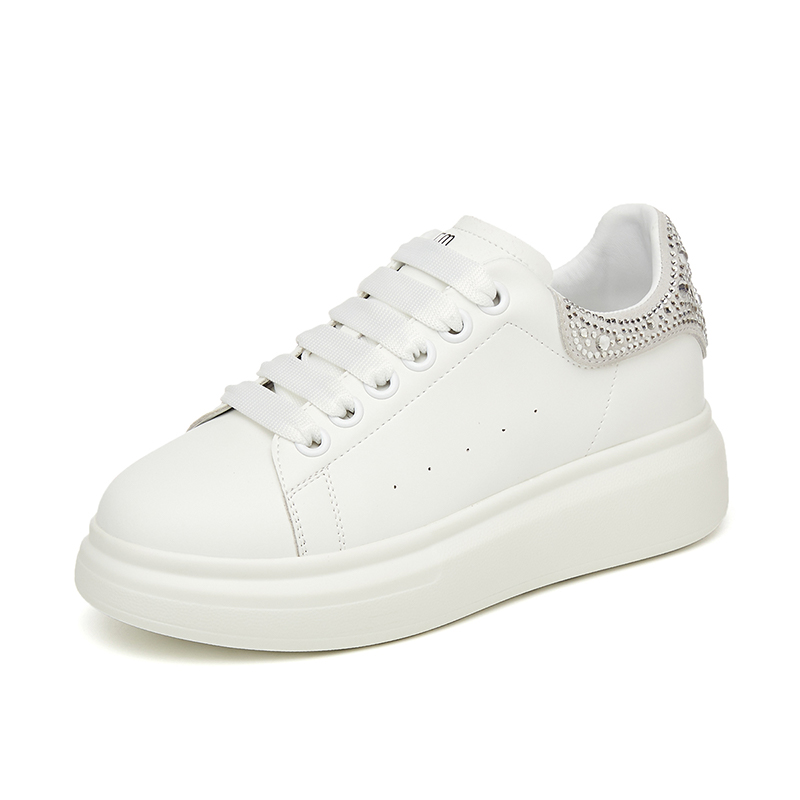(W) Exull Q Synthetic Leather 'Breathable Casual Trendy Low-Top Sneaker' 圖 10