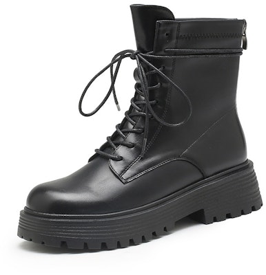 (W) Exull Q Kulit Sintetik 'Kasut Boot Gaya London Marten Hitam' 1218630260 Buy (W) Exull Q Kulit Sintetik 'Kasut Boot Gaya London Marten Hitam' 1218630260