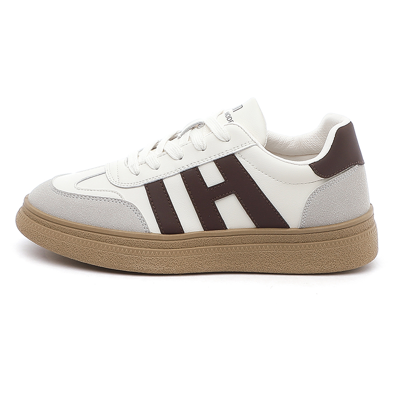 (Women) Exull Q Synthetic Leather 'Retro Thick Sole Casual Low Top' 7317403230