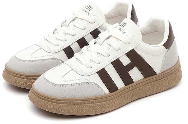 (W) Exull Q Kulit Sintetis 'Retro Sol Tebal Kasual Bawah Rendah' 7317403230 5