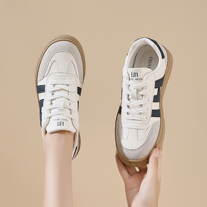 Details for (W) Exull Q Kulit Sintetis 'Retro Sol Tebal Kasual Bawah Rendah' 7317403230