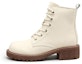 Buy (W) Botas Martin Exull Q Cuero Sintético Beige Punta Redonda Suela Gruesa Británico. 1218606671