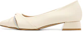 Buy (W) Zapato Exull Q Tacón Grueso Sintético Punta Fina Casual 'Beige Blanco' 7315001171