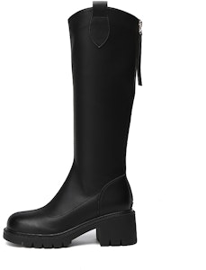 (W) Exull Q 皮革高帮靴 '时尚毛绒骑士' 1318800160 Buy (W) Exull Q 皮革高帮靴 '时尚毛绒骑士' 1318800160