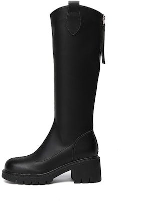 (W) Exull Q 皮革高帮靴 '时尚毛绒骑士' 1318800160 Buy (W) Exull Q 皮革高帮靴 '时尚毛绒骑士' 1318800160