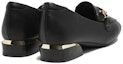 Shop (W) Exull Q Kulit Sintetik Slip-On 'Tumit Blok Gaya British Hitam' 1315100460