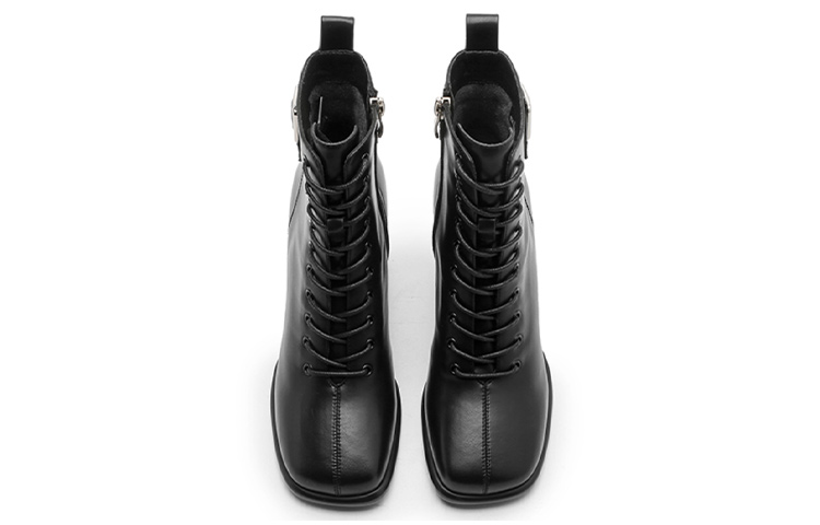 Shop (W) 엑설Q 사각코 앵클부츠 (블랙) 7218607860