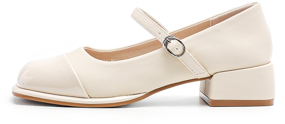 (W) Exull Qi Esprit Mary Jane Tumit Tinggi 'Ivory French Chic' 7315002171 Buy (W) Exull Qi Esprit Mary Jane Tumit Tinggi 'Ivory French Chic' 7315002171