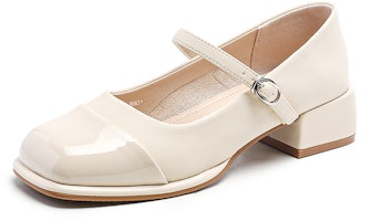 (W) Exull Qi Esprit Mary Jane Hak Tinggi 'Ivory French Chic' 7315002171 Order (W) Exull Qi Esprit Mary Jane Hak Tinggi 'Ivory French Chic' 7315002171