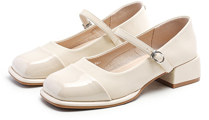(W) Exull Qi Esprit Mary Jane Hak Tinggi 'Ivory French Chic' 7315002171 Lookbook (W) Exull Qi Esprit Mary Jane Hak Tinggi 'Ivory French Chic' 7315002171