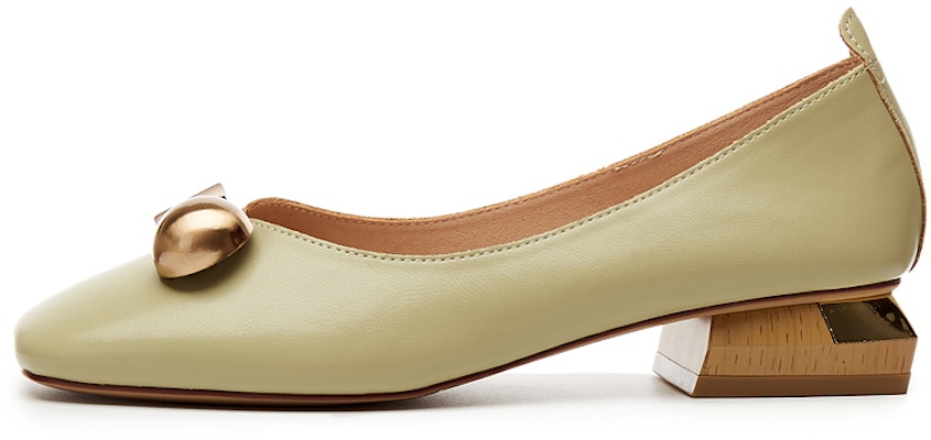 (Women) EXULL Qi Fashion Classic Leather 'Chunky Heel' 82150023 Cheap (Women) EXULL Qi Fashion Classic Leather 'Chunky Heel' 82150023