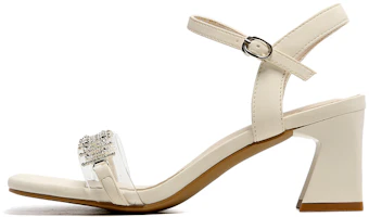 (Women) Exull Qi Fashion Sandal 'Elegant Buckle Strap Block Heel Square Toe' 13164064 (Women) Exull Qi Fashion Sandal 'Elegant Buckle Strap Block Heel Square Toe' 13164064