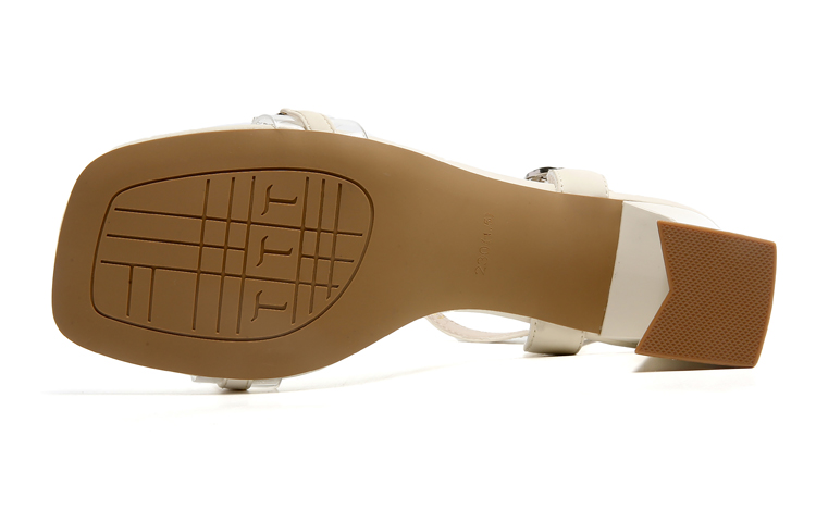 (W) Exull Qi Fashion Sandal 'Elegant Buckle Strap Block Heel Square Toe' 圖 4