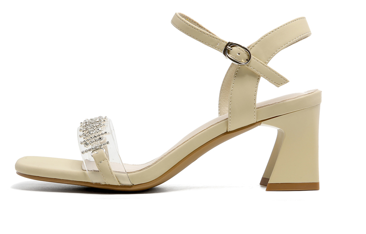(W) Exull Qi Fashion Sandal 'Elegant Buckle Strap Block Heel Square Toe' 圖 5