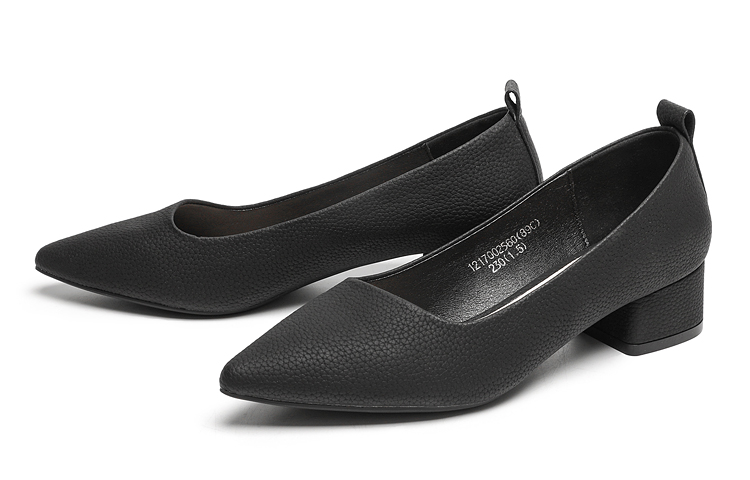 Lookbook (W) EXULL Qi Kulit Kasual 'Lembut Temperamen' Hitam 1217002560