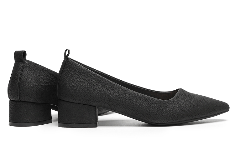 Shop (W) EXULL Qi Kulit Kasual 'Lembut Temperamen' Hitam 1217002560