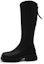 Buy (W) Exull Qi Boot Tinggi Kulit Sintetik +5cm Hujung Bulat Beludru 'Hitam'. 1218808160