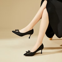 (W) Exull QiSiQ Kasut Formal Tumit Tinggi 'Commute Stiletto' 73170071 4