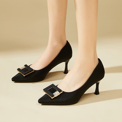 (Women) Exull QiSiQ Low-Cut Formal 'Commute Stiletto' 73170071 Cheap (Women) Exull QiSiQ Low-Cut Formal 'Commute Stiletto' 73170071
