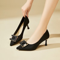 (W) Exull QiSiQ Kasut Formal Tumit Tinggi 'Commute Stiletto' 73170071 2