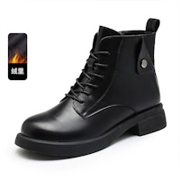 (Women) Exull Retro Lace-Up Boot 'Black' 1218628460 (Women) Exull Retro Lace-Up Boot 'Black' 1218628460