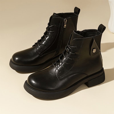 (W) Exull Retro Kasut But Berenda 'Hitam' 1218628460 Shop (W) Exull Retro Kasut But Berenda 'Hitam' 1218628460
