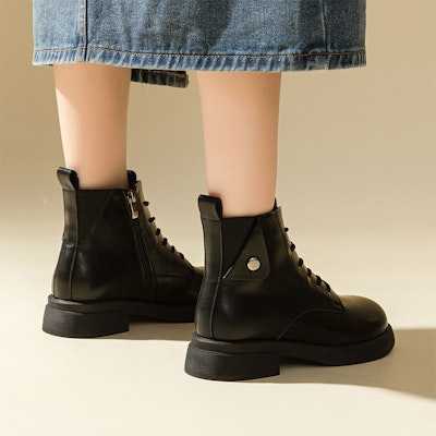 (W) Exull Retro Kasut But Berenda 'Hitam' 1218628460 Purchase (W) Exull Retro Kasut But Berenda 'Hitam' 1218628460