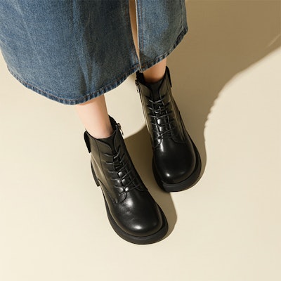 (W) Exull Retro Kasut But Berenda 'Hitam' 1218628460 Sizing (W) Exull Retro Kasut But Berenda 'Hitam' 1218628460