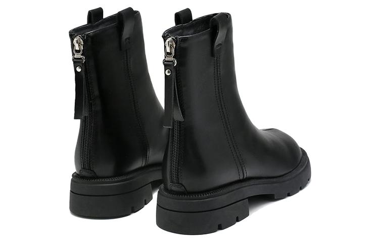 Order (W) (レディース) エクサル ショートブーツ 'ブラックレザー' 7218607260 7218607260