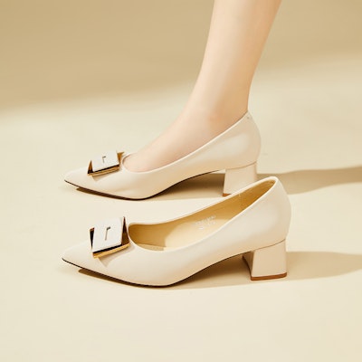 (W) Exull Slip-On Heels 'Hitam' 73170073 14
