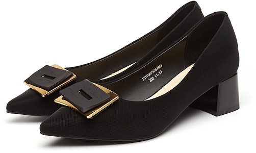 (W) 엑슐 슬립온 힐 (블랙) 73170073 Lookbook (W) 엑슐 슬립온 힐 (블랙) 73170073