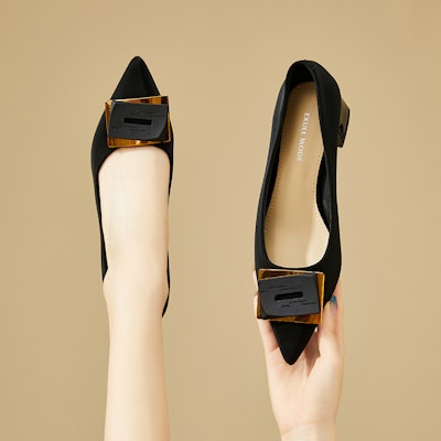 (W) Exull Slip-On Heels 'Hitam' 73170073 Purchase (W) Exull Slip-On Heels 'Hitam' 73170073