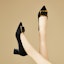 Details for (W) Exull Slip-On Heels 'Hitam' 73170073