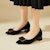 (W) Exull Slip-On Heels 'Hitam' 73170073