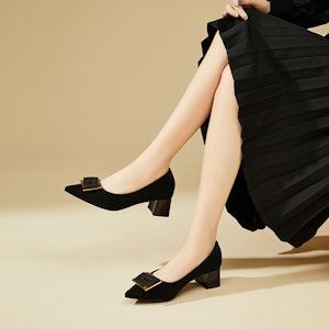 (W) 엑슐 슬립온 힐 (블랙) 73170073 1