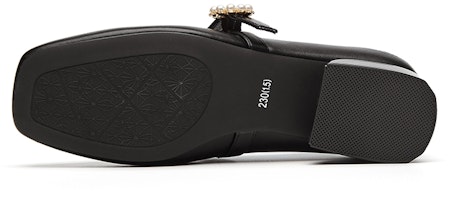 (W) Exull Yi Si Q 'Academy Girl Pearl Buckle' Kasut Perempuan dengan Gesper Mutiara 82150010 Shop (W) Exull Yi Si Q 'Academy Girl Pearl Buckle' Kasut Perempuan dengan Gesper Mutiara 82150010