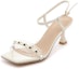 Buy (Women) EXULL Yi Si Q 'Beige Ankle Strap Stiletto' 1216409571