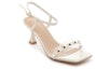 Order (Women) EXULL Yi Si Q 'Beige Ankle Strap Stiletto' 1216409571