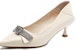 (W) Exull Yi Si Q 'Mule Stiletto Tunduk Beige' 1315010171