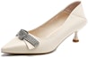 Order (W) Exull Yi Si Q 'Mule Stiletto Tunduk Beige' 1315010171