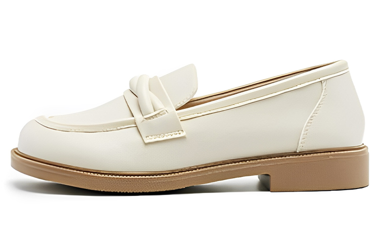 (W) Exull Yi Si Q 'Beige Casual Slip-On'